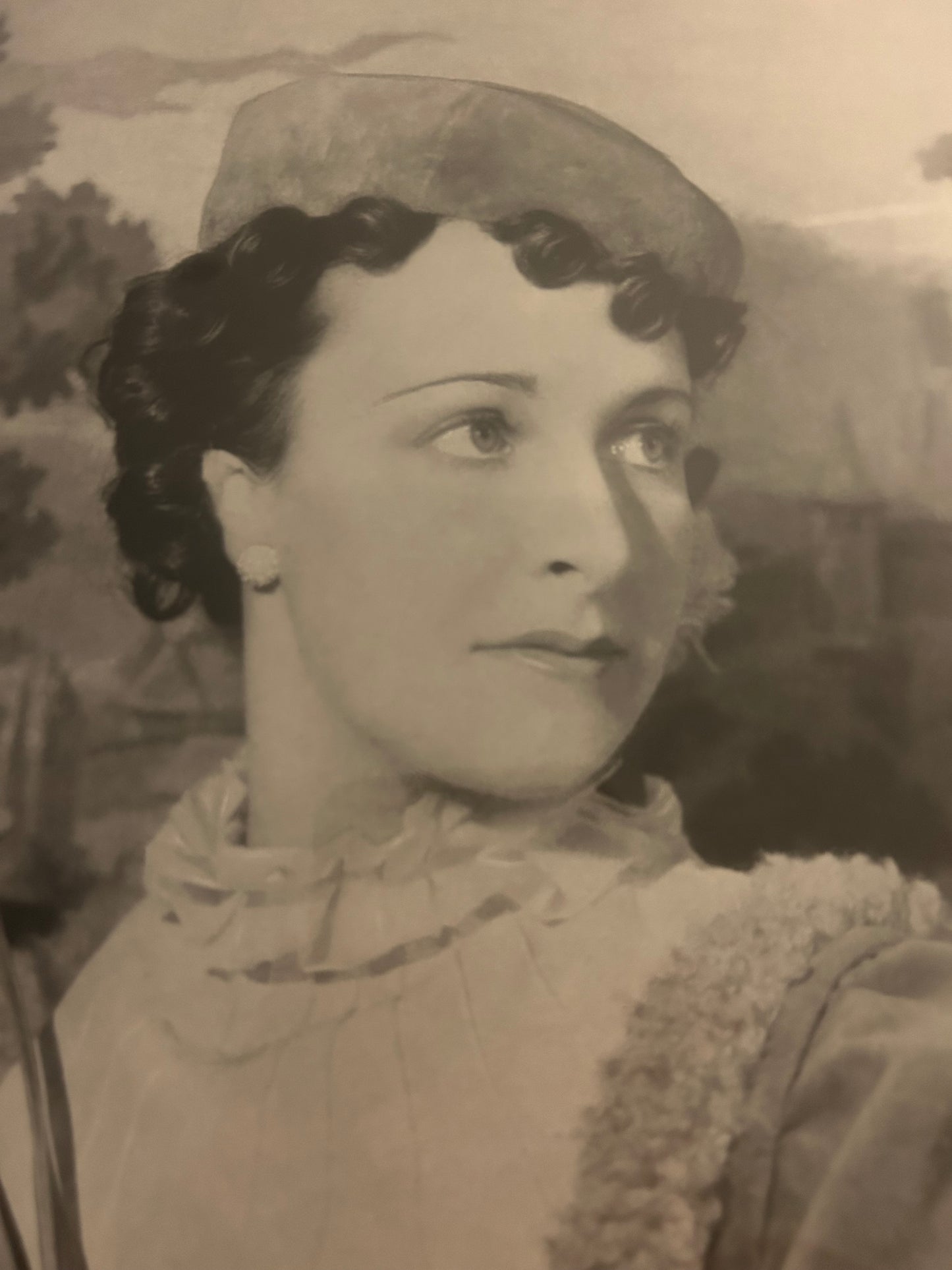 Schwarz-Weiß-Kamerastudien, Vintage-Ballettdruck/Ursula Moreton, Die Gräfin/Dornröschen