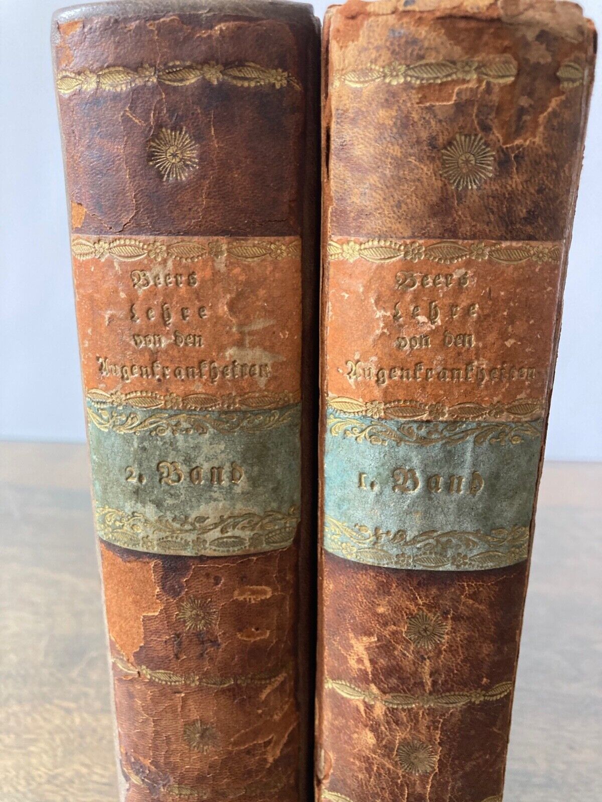 2 Vol Antique Medical Text Books - Room Four