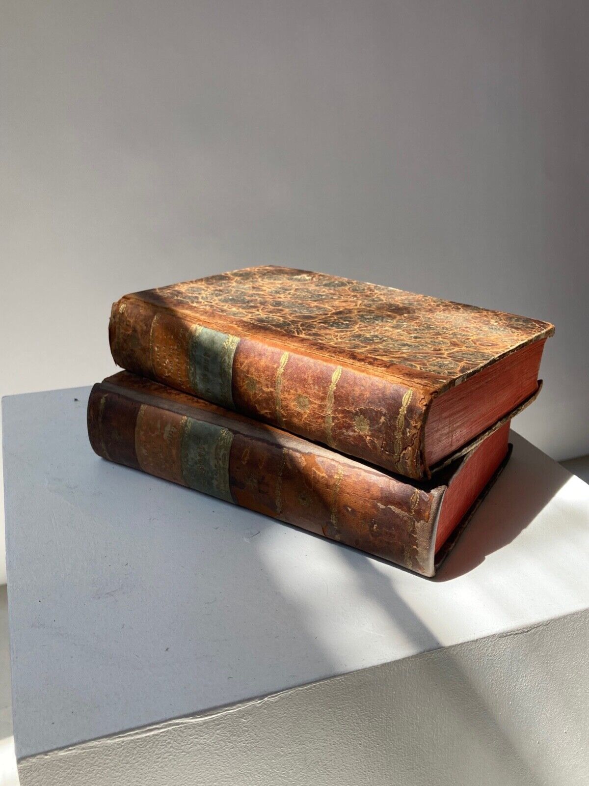 2 Vol Antique Medical Text Books - Room Four