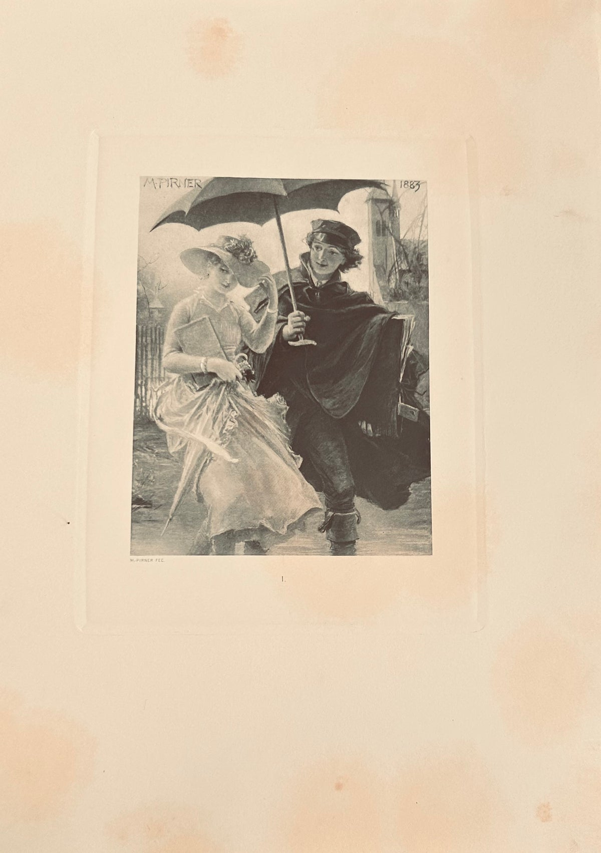 Max Pirner In Bloom - Plate I