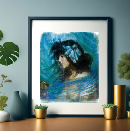 Alice Pike Barney (1857–1931) -  Fine Art Print - "Dreamland"