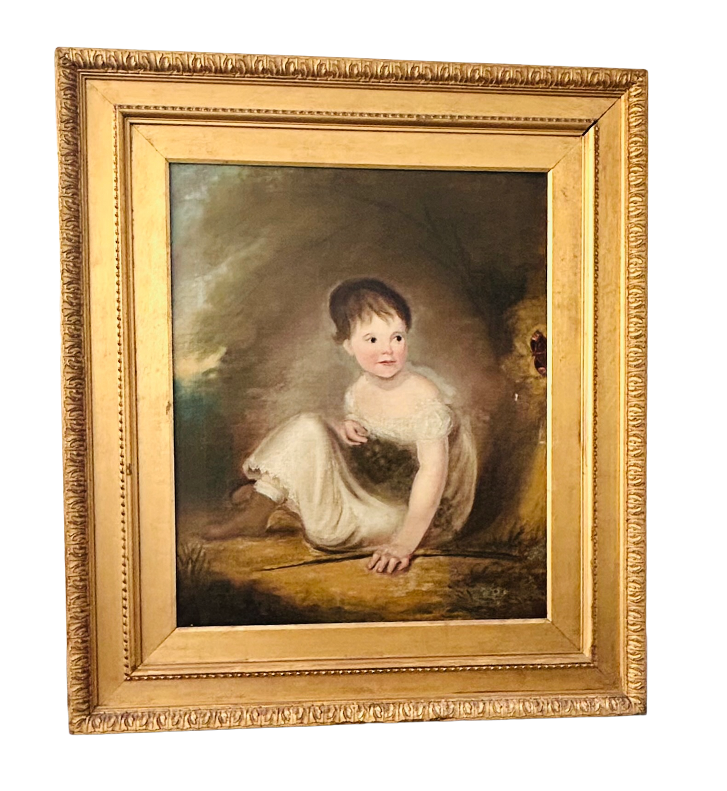 Regency Portrait of a Young Girl – Early 19th Century – Circle of Henry Raeburn