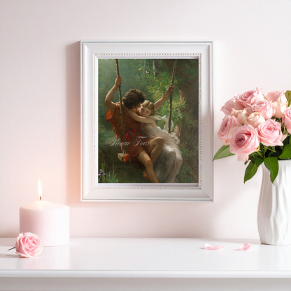 French Romantic Fine Art Print – Springtime (Le Printemps) – Pierre‑Auguste Cot
