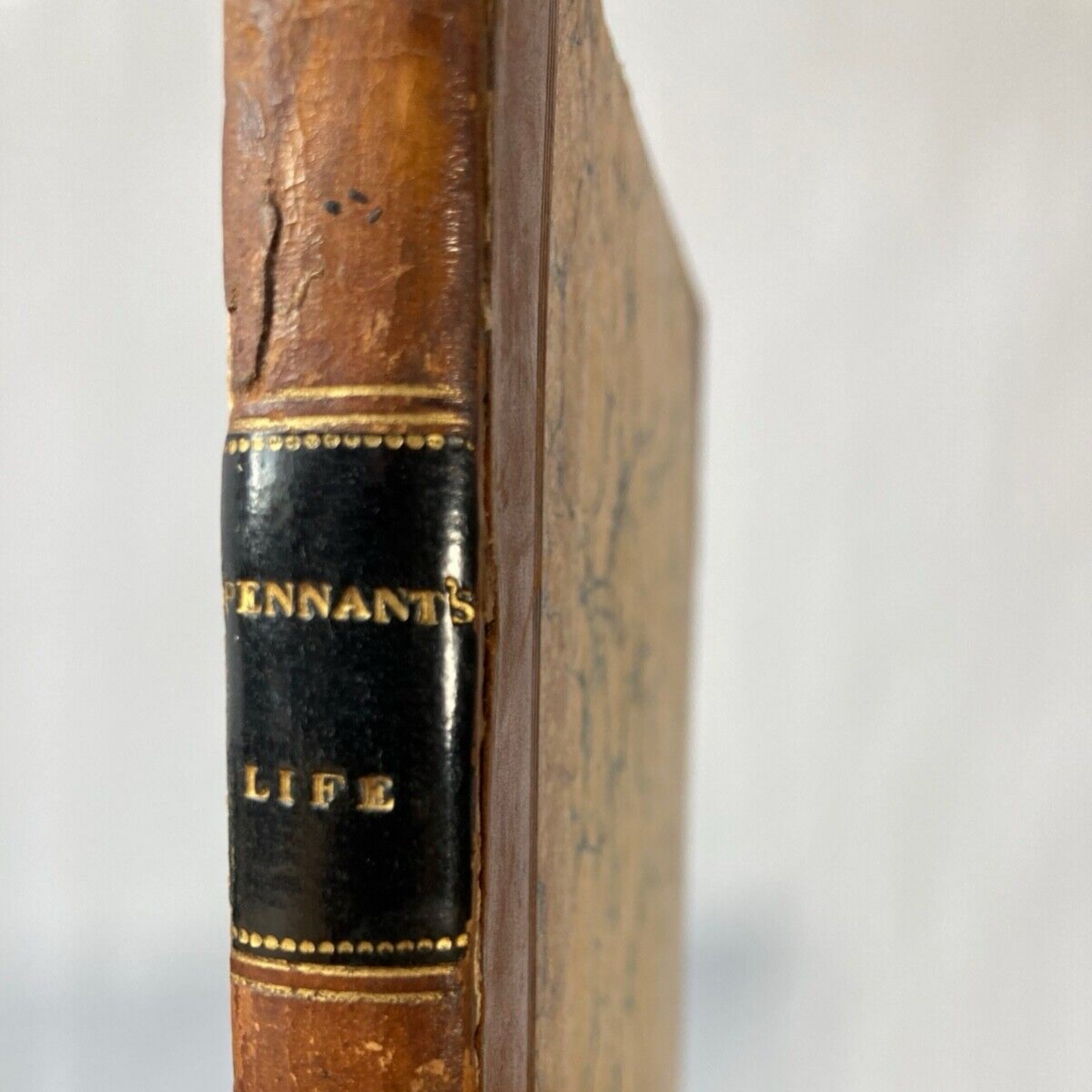 RARE ANTIQUE BOOK The Literary Life of Thomas Pennant Esq by Himself
