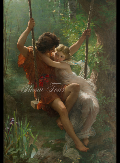 French Romantic Fine Art Print – Springtime (Le Printemps) – Pierre‑Auguste Cot