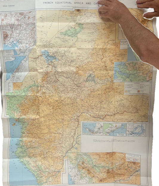 Map of Equatorial Africa