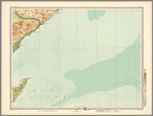 Helmsdale (Scotland) Map, circa 1912