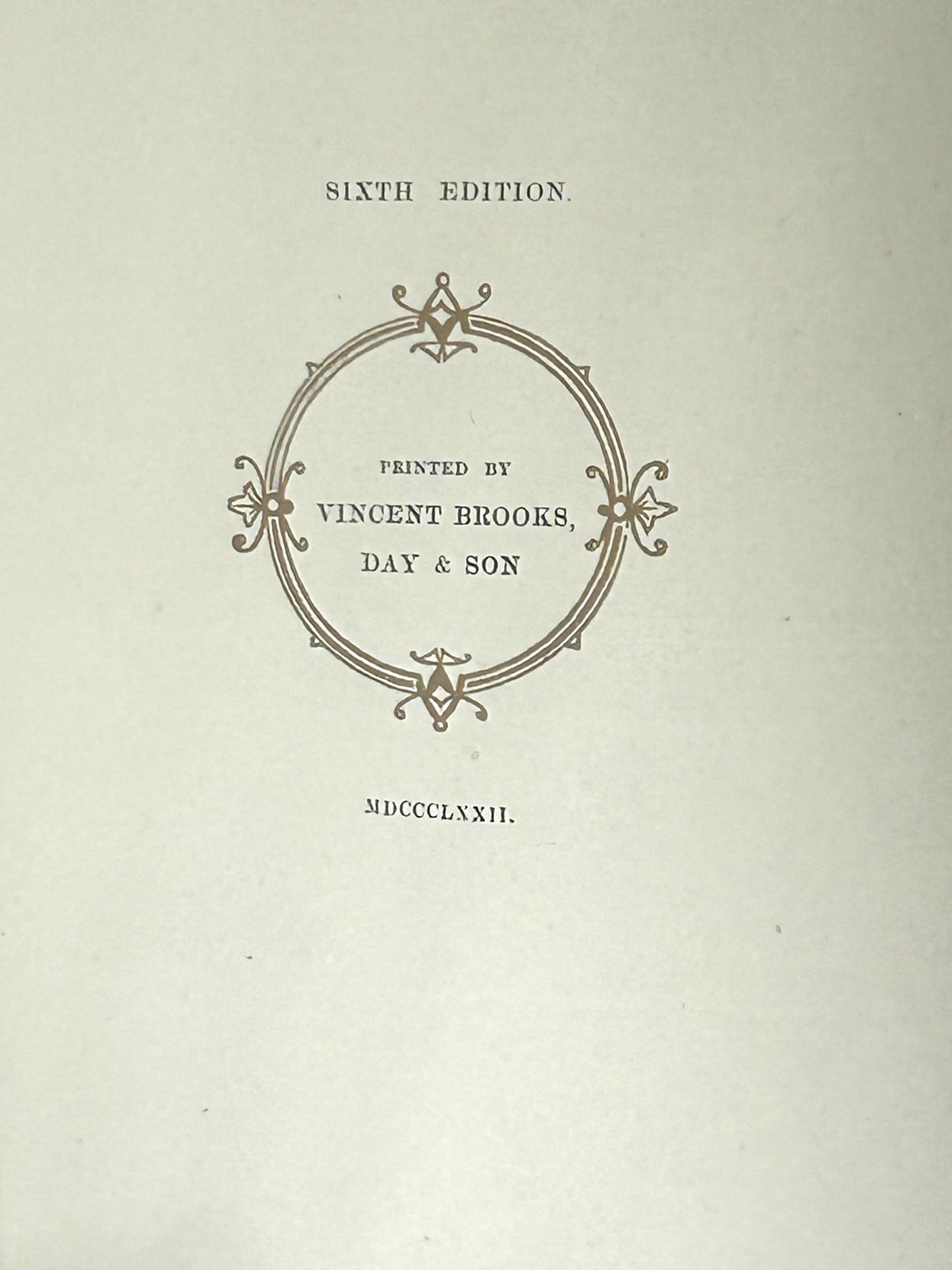Christmas With the Poets Antique Book 1872