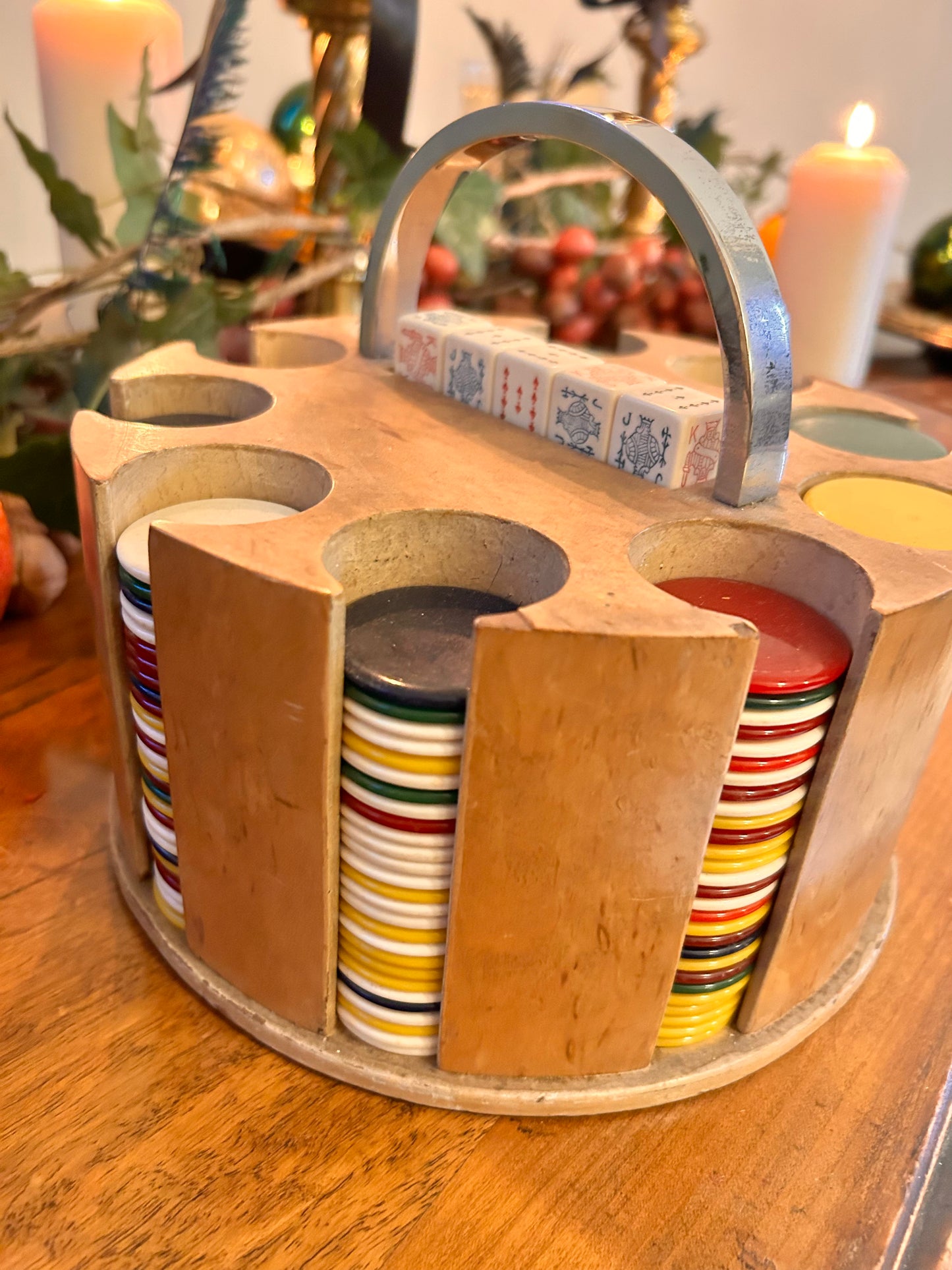 Art Deco Gaming Caddy by Asprey of London, circa 1930