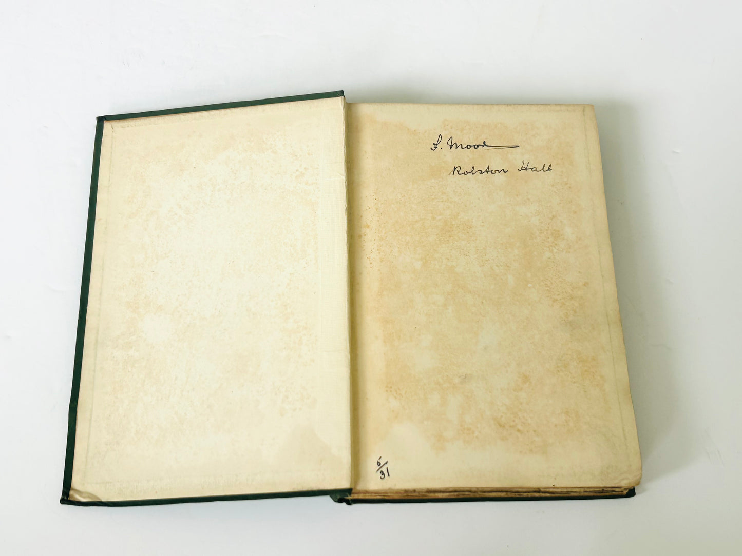 Rare 1893 Limited Edition Poetical Sketches of Scarborough – Signed by F. Moore of Rolston Hall, Hand-Coloured Plates