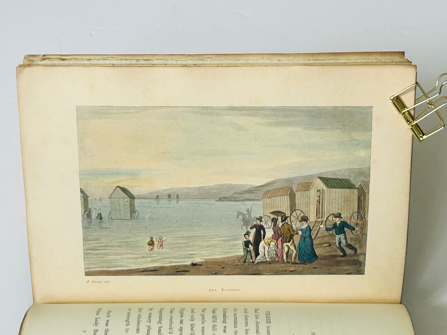 Rare 1893 Limited Edition Poetical Sketches of Scarborough – Signed by F. Moore of Rolston Hall, Hand-Coloured Plates
