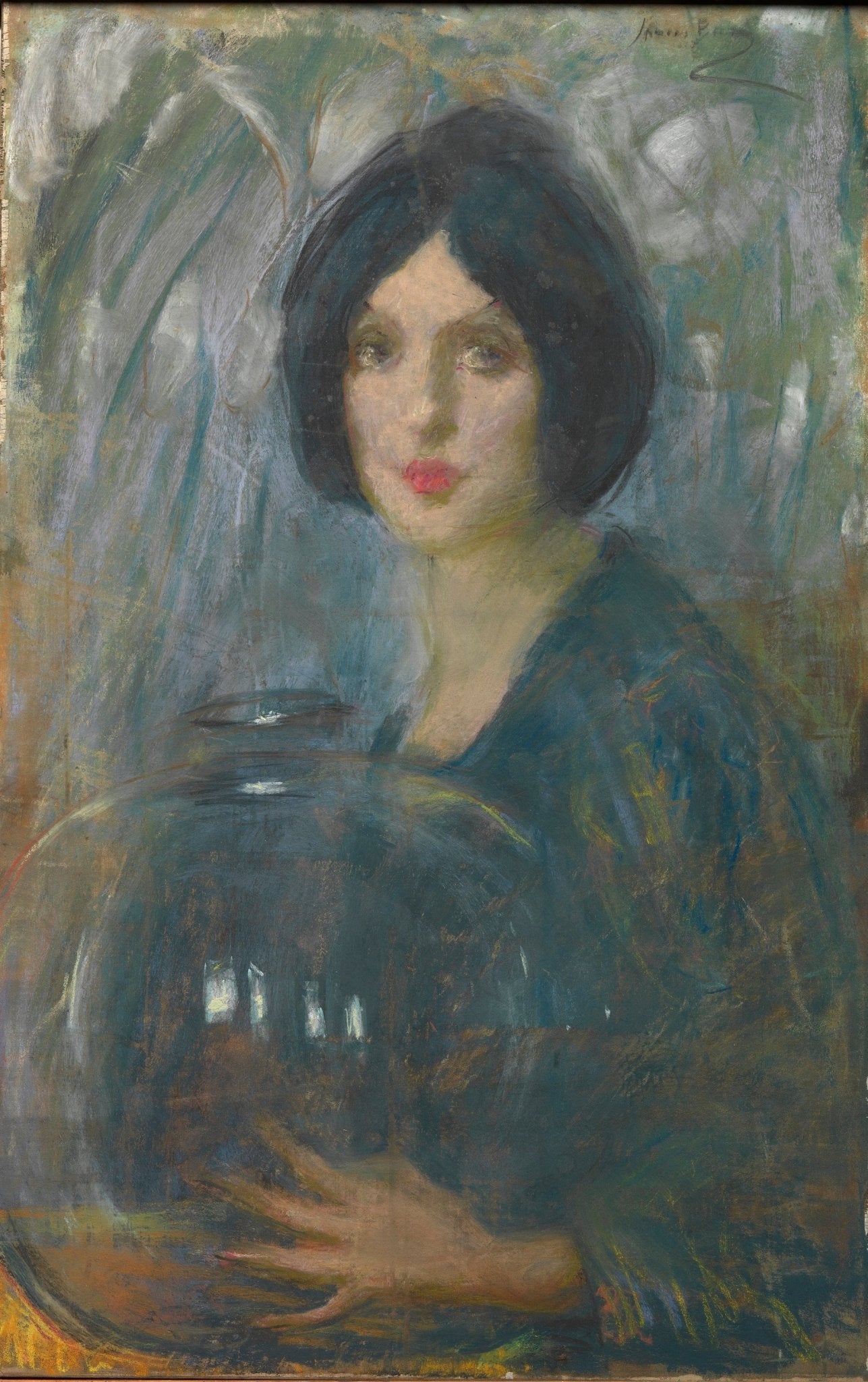 Alice Pike Barney Wall Art Print - American (1857 - 1931) - "The Crystal Globe" - Room Four