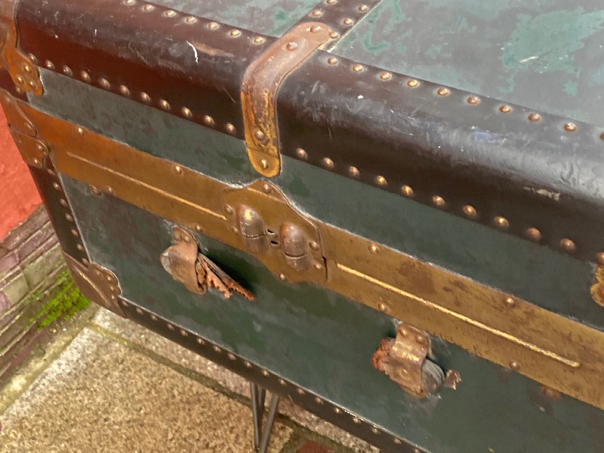American Steamer Trunk Coffee Table - Room Four