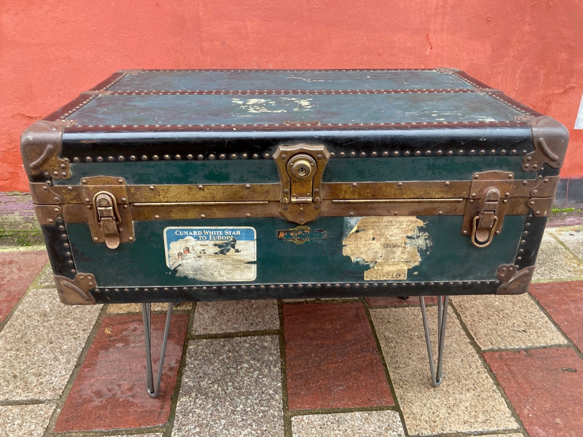 American Steamer Trunk Coffee Table - Room Four