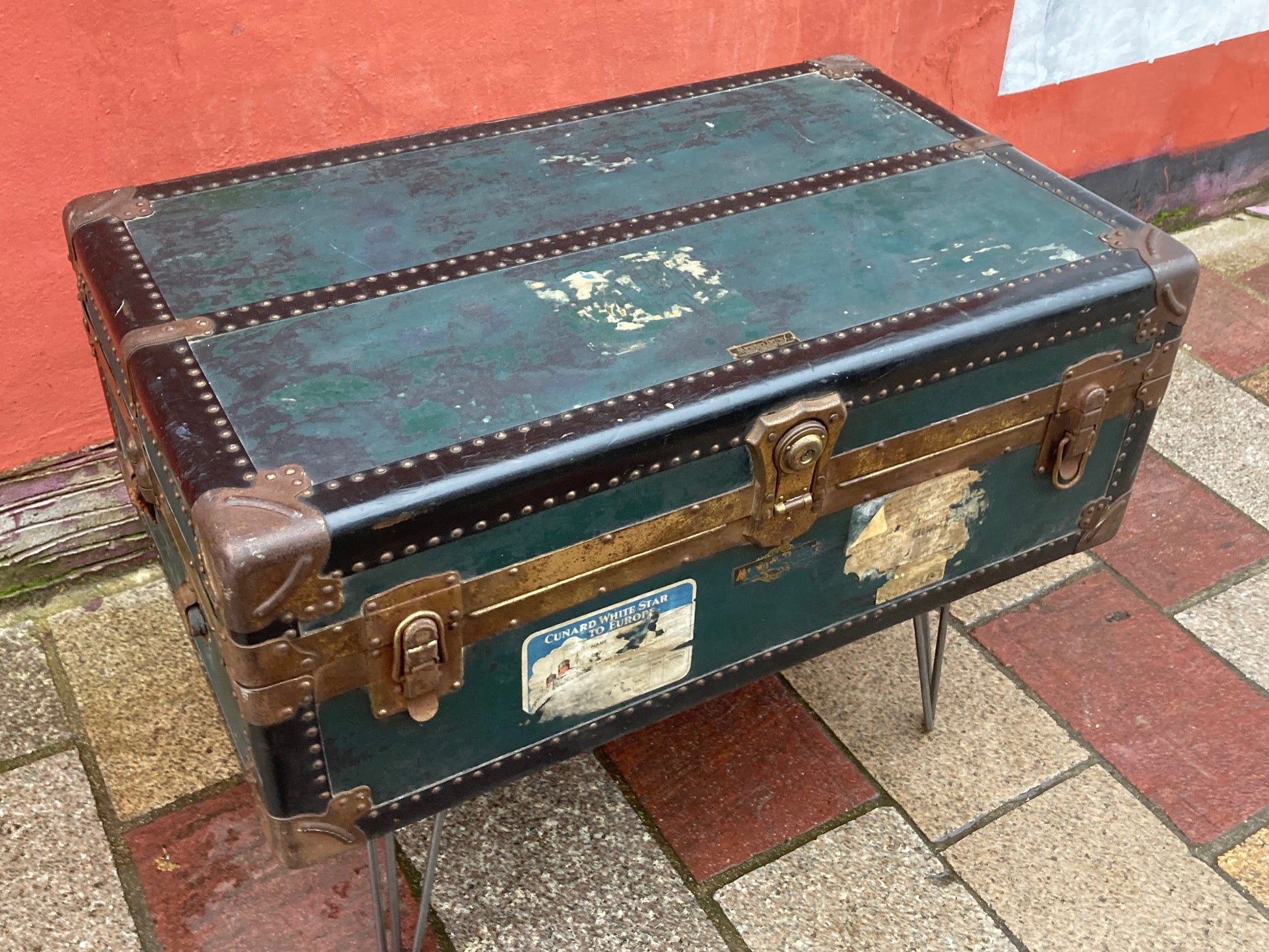 American Steamer Trunk Coffee Table - Room Four