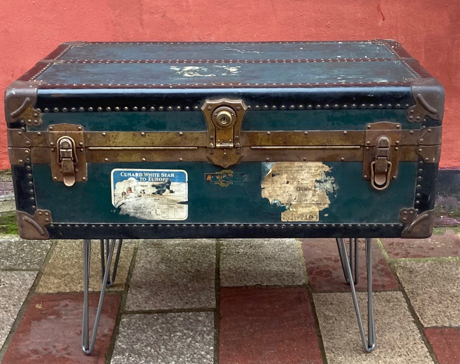 American Steamer Trunk Coffee Table - Room Four