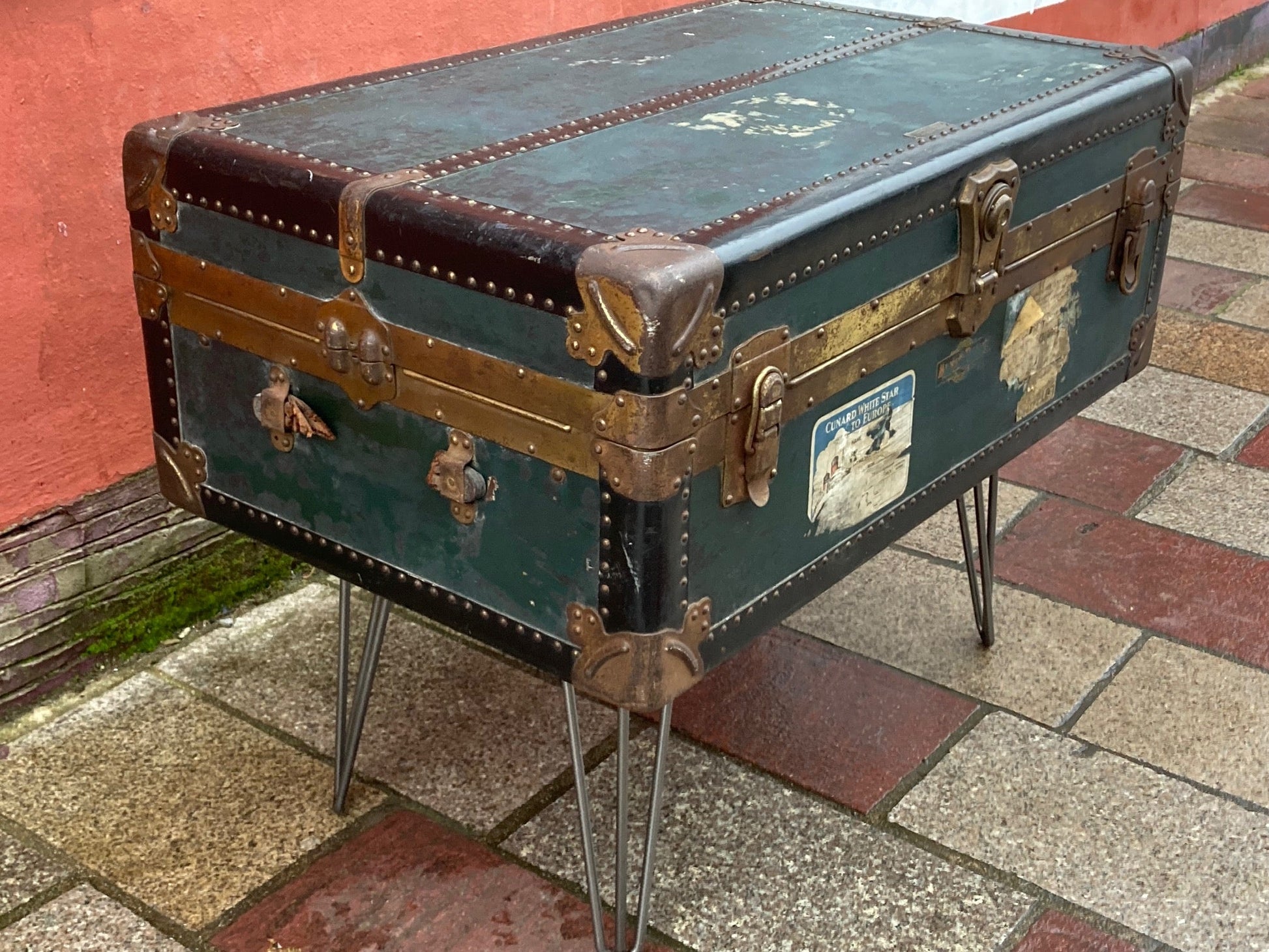 American Steamer Trunk Coffee Table - Room Four