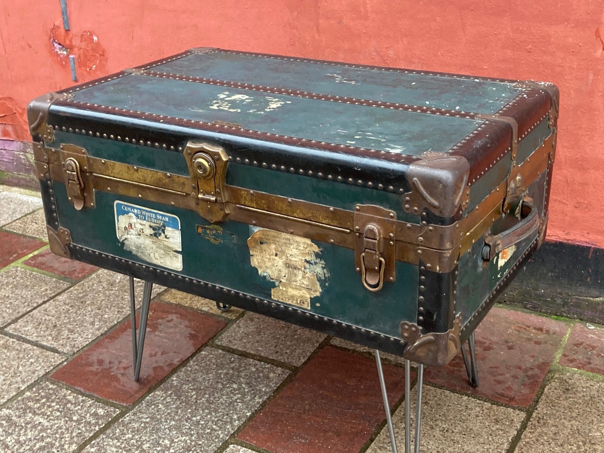 American Steamer Trunk Coffee Table - Room Four