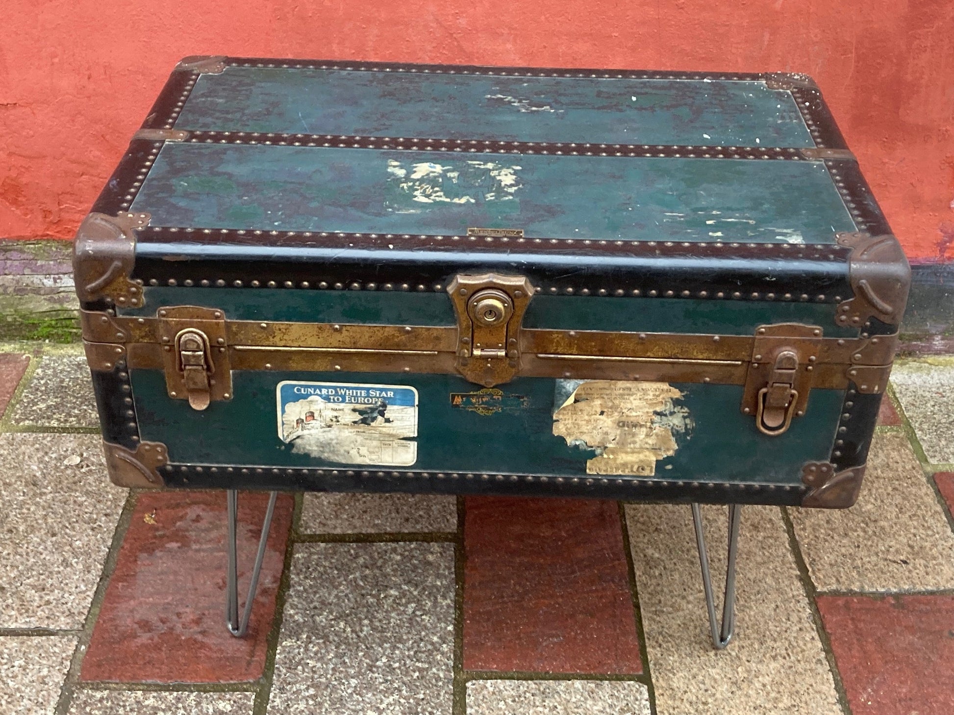American Steamer Trunk Coffee Table - Room Four