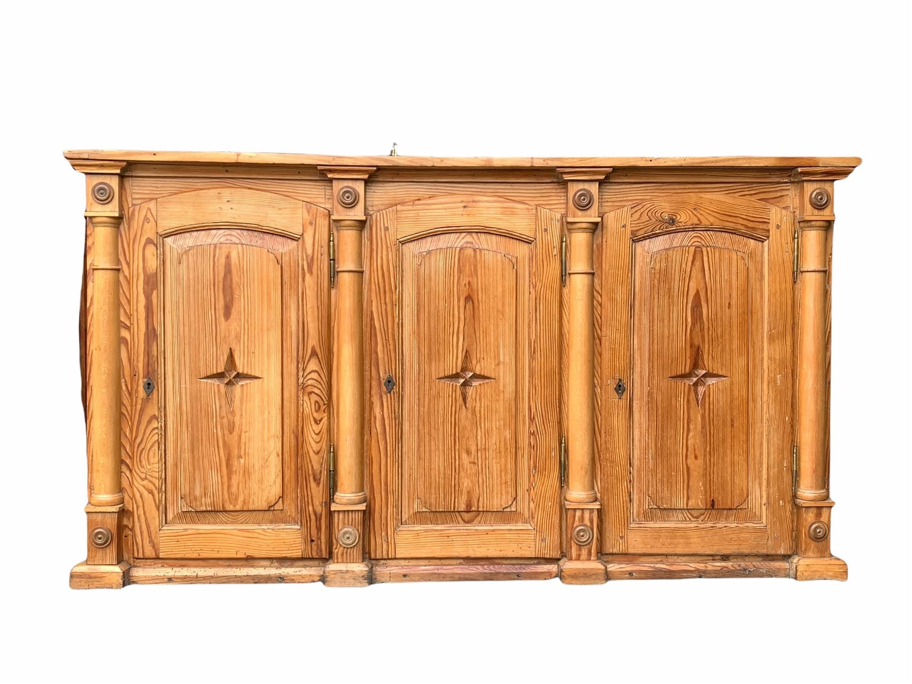 Antique French Pine Shop Counter - Room Four