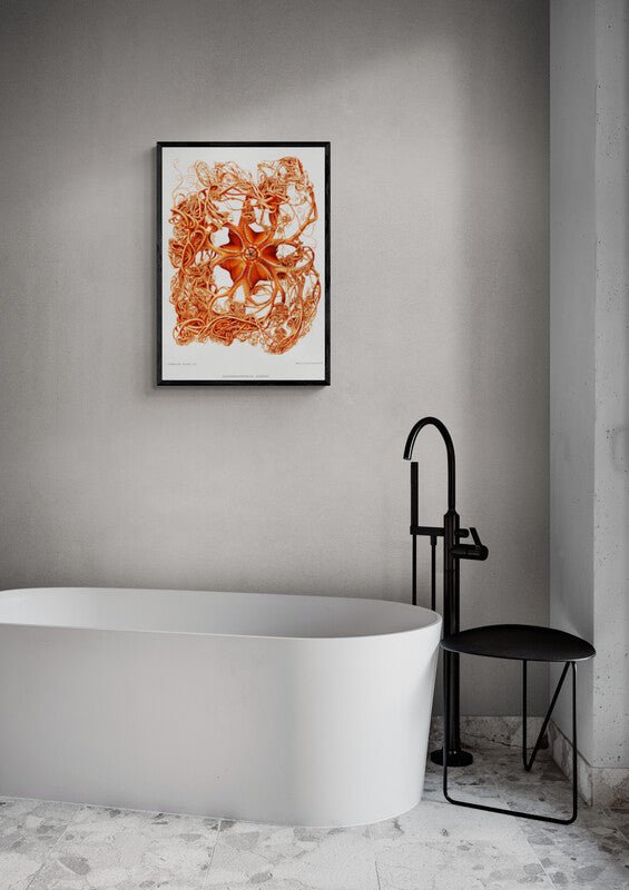 Basket Starfish Vintage Wall Art Print - Room Four