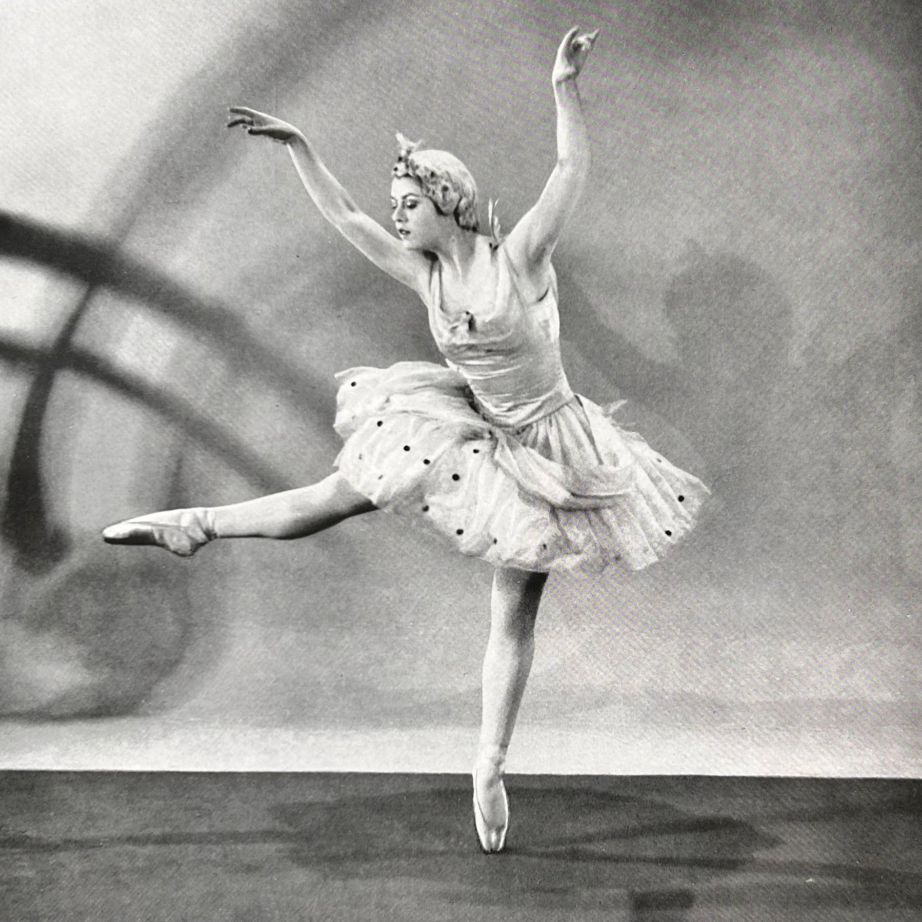 Black & White Camera Studies Vintage Ballet Print - Room Four