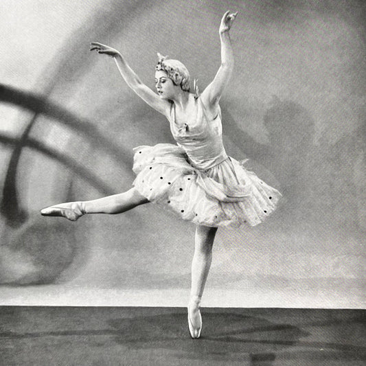 Black & White Camera Studies Vintage Ballet Print - Room Four