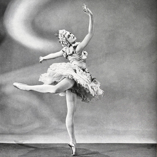 Black & White Camera Studies Vintage Ballet Print - Room Four