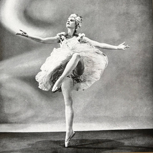 Black & White Camera Studies Vintage Ballet Print - Room Four