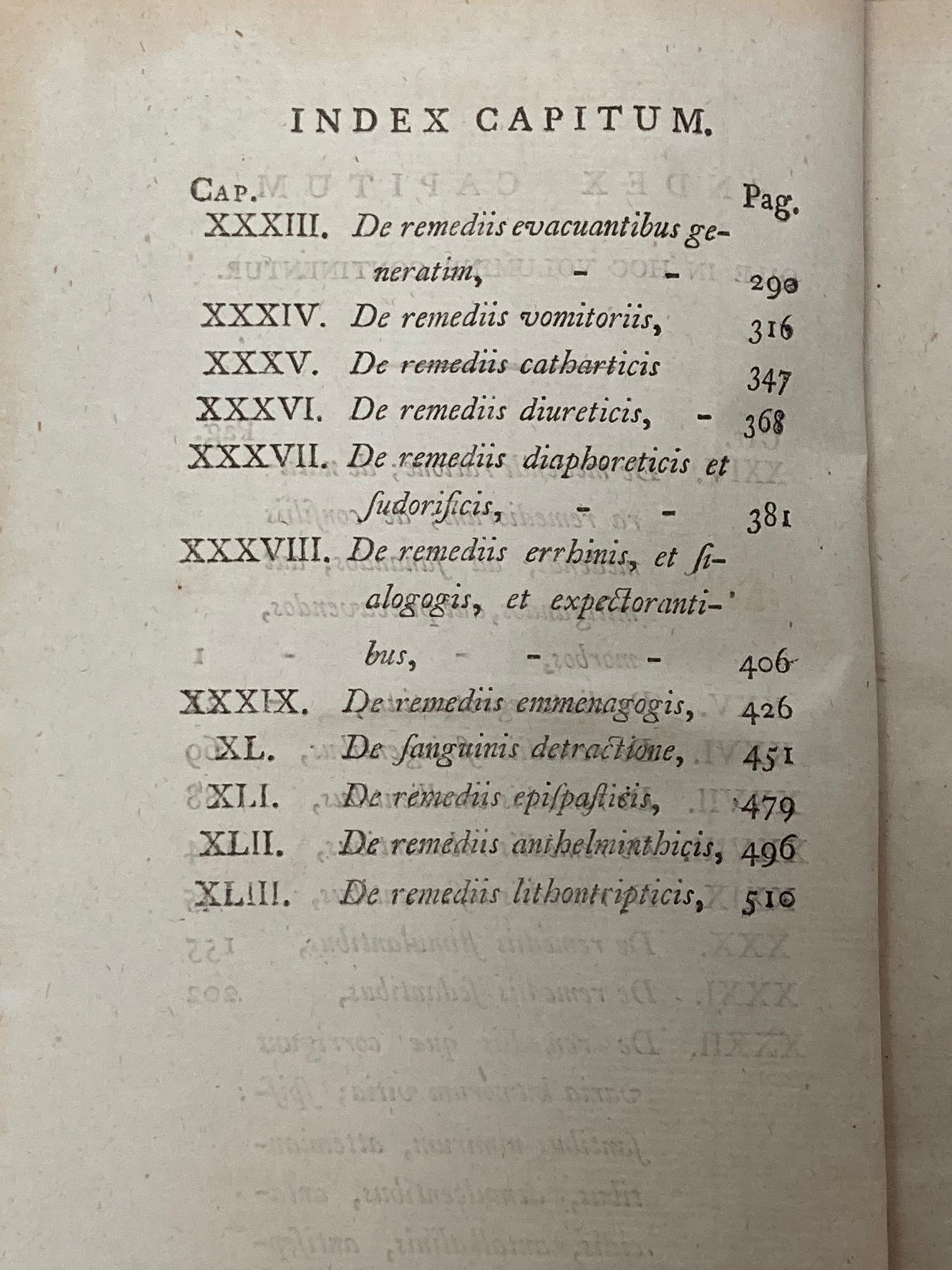 Conspectus Medicinae Theoreticae c.1790 - Room Four