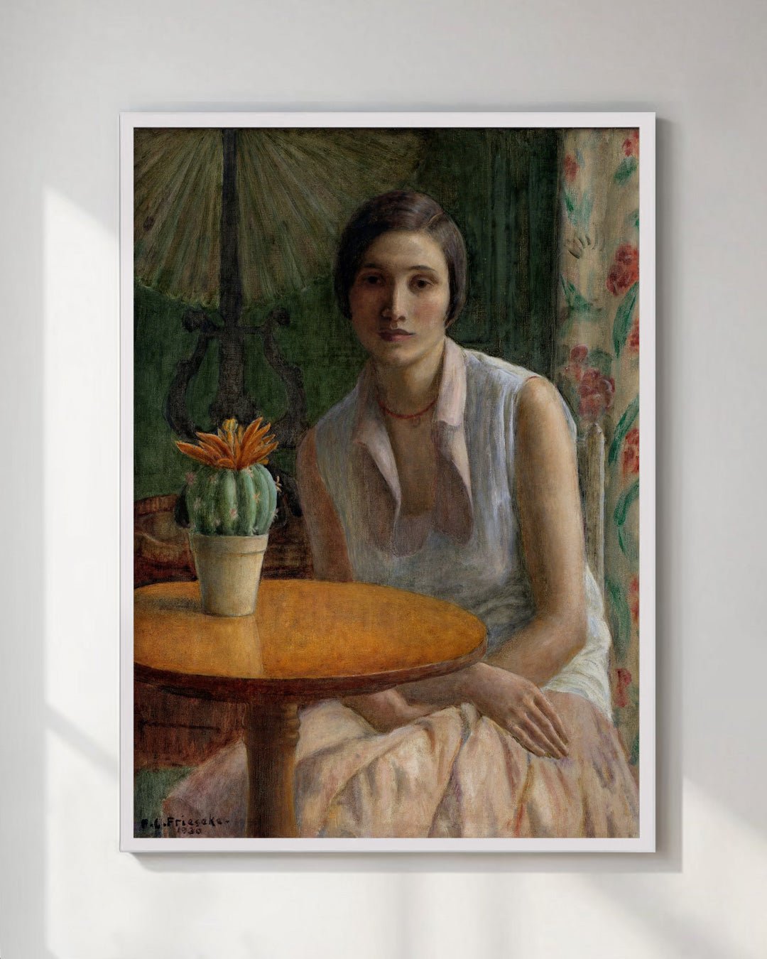 Contemplative Lady by Frieseke - Room Four