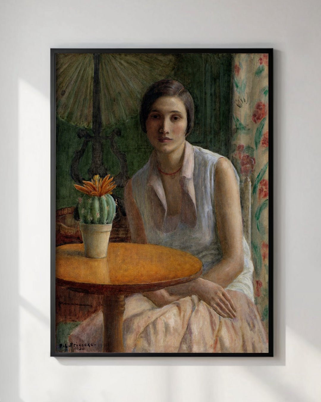 Contemplative Lady by Frieseke - Room Four