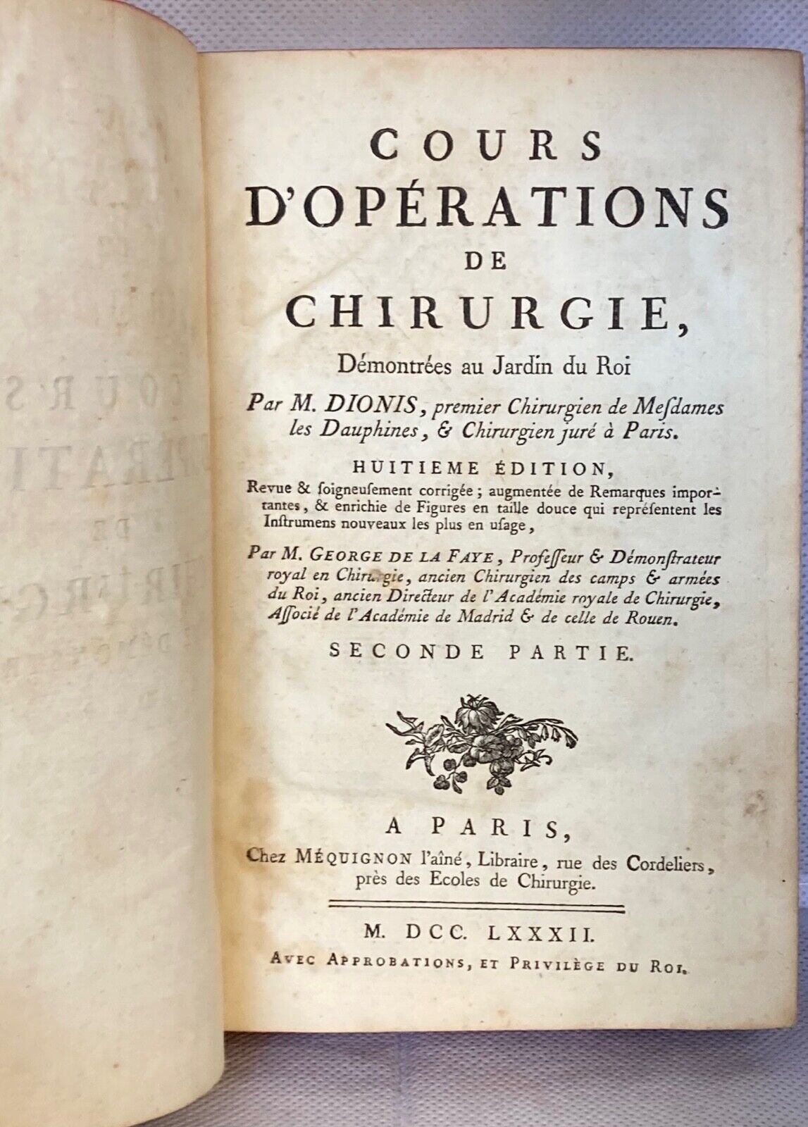 Course of Surgical Operations, c.1782 - Room Four