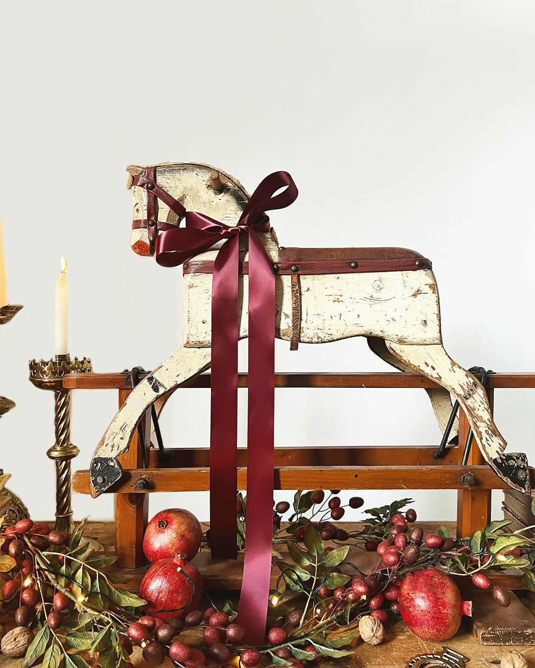 Edwardian Folk Art Rocking Horse - Room Four