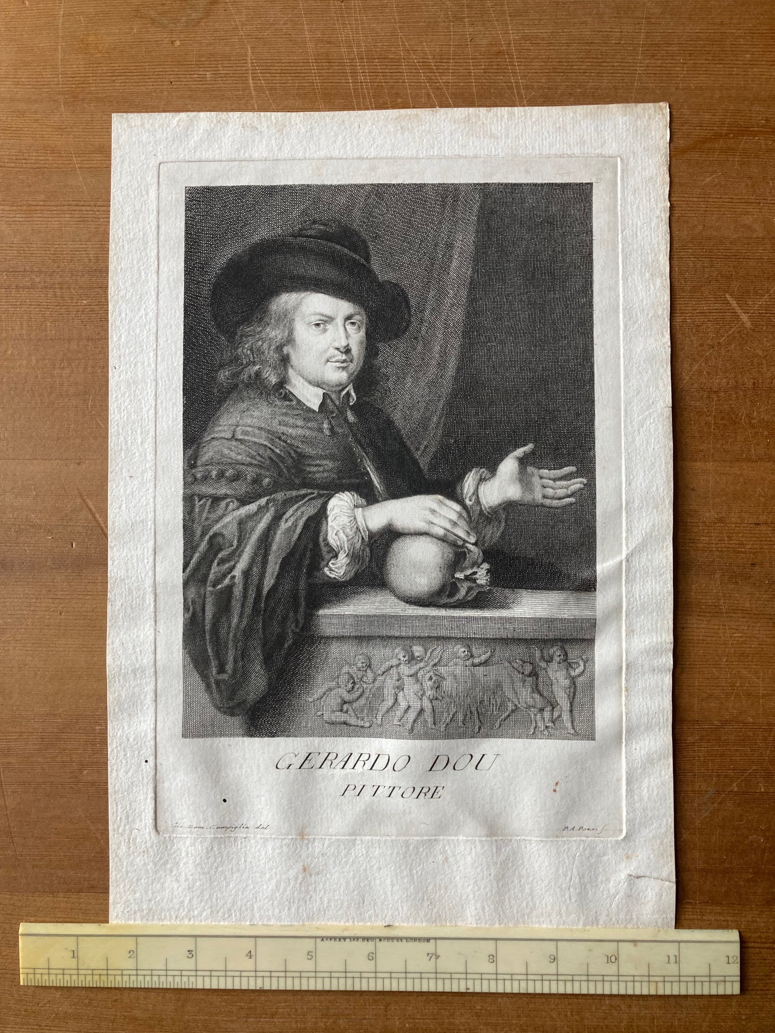 Fine Quality Engraving: GERARD0 DOW - Room Four