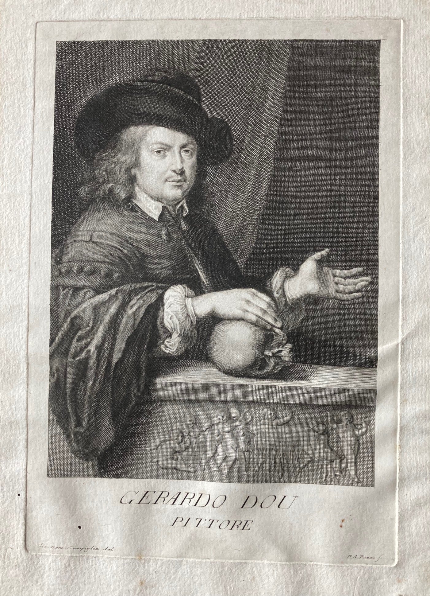 Fine Quality Engraving: GERARD0 DOW - Room Four