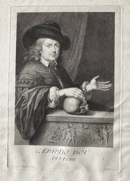 Fine Quality Engraving: GERARD0 DOW - Room Four