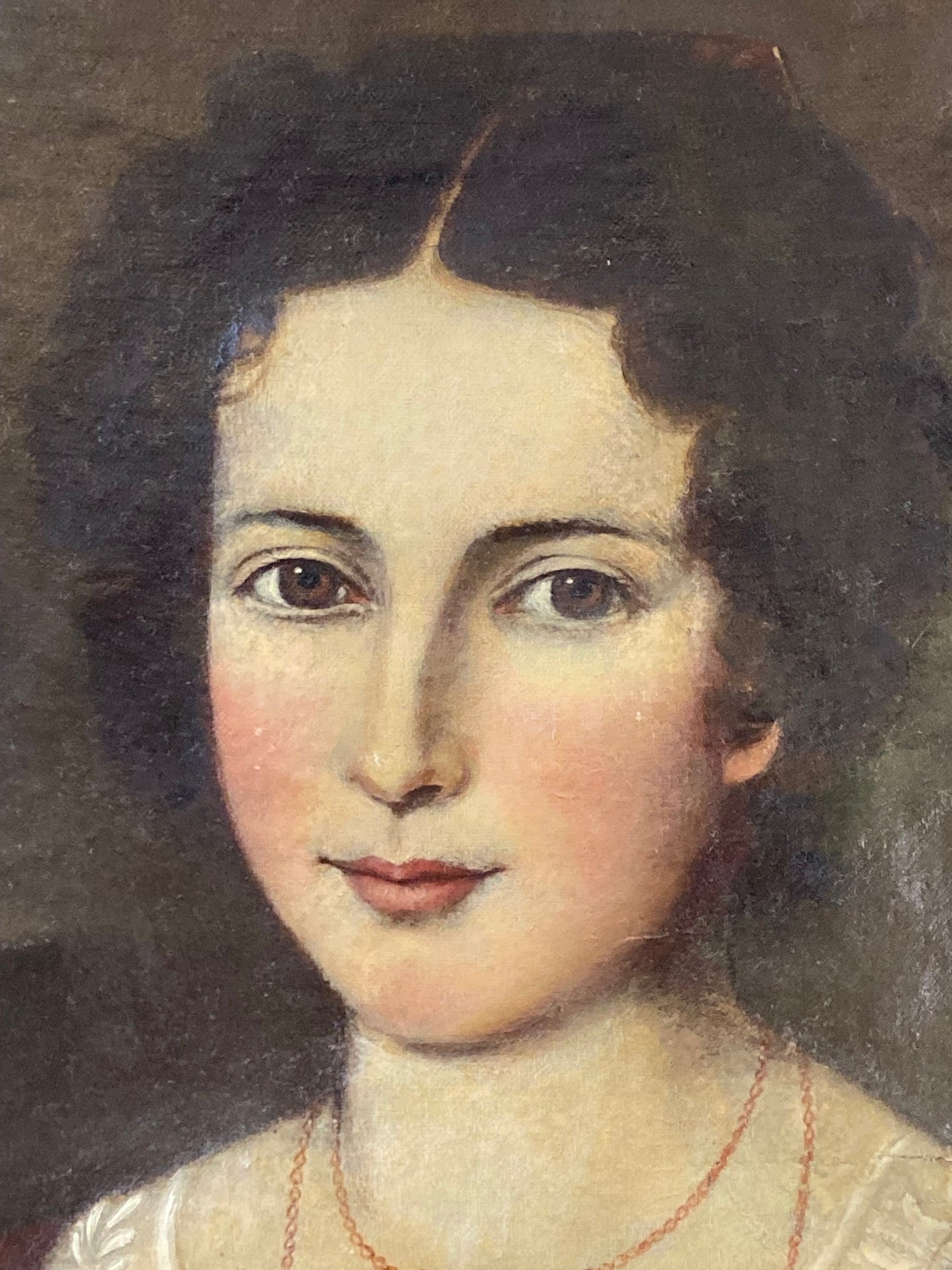 Iberian School Portrait - Red Dress - Room Four