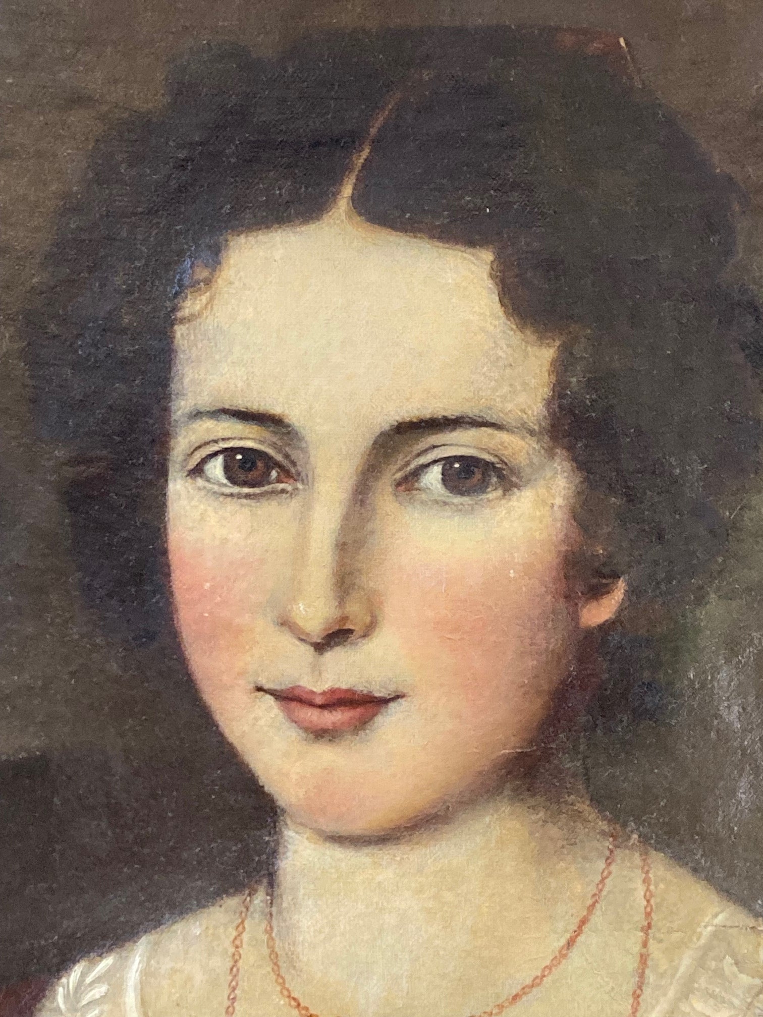 Iberian School Portrait - Red Dress - Room Four