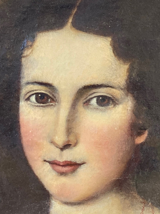 Iberian School Portrait - Red Dress - Room Four