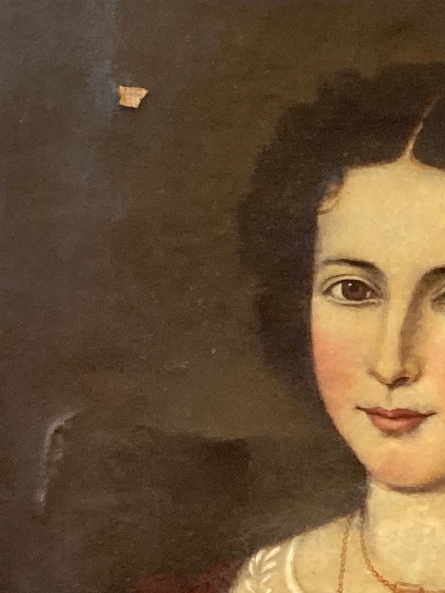 Iberian School Portrait - Red Dress - Room Four