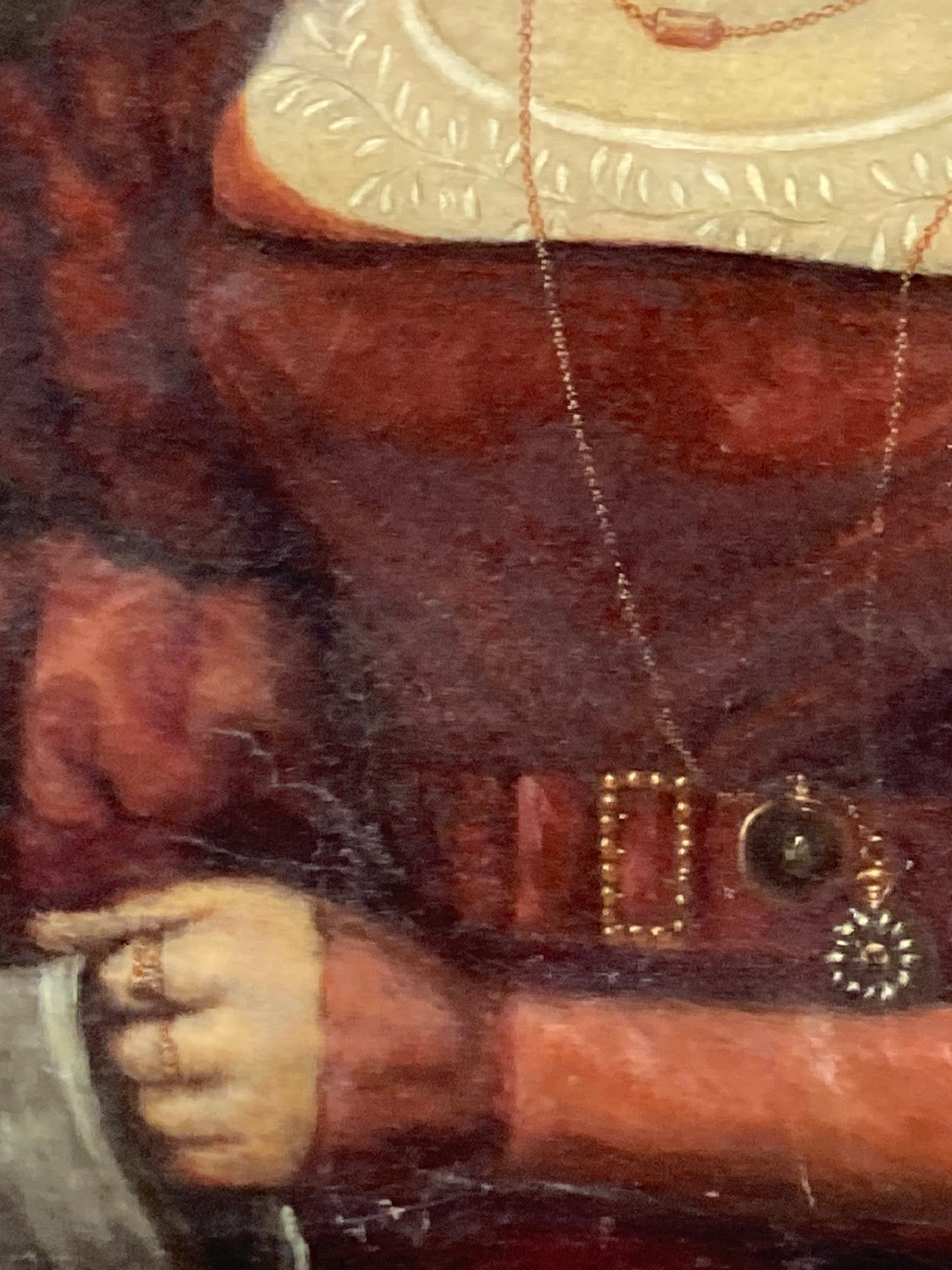 Iberian School Portrait - Red Dress - Room Four