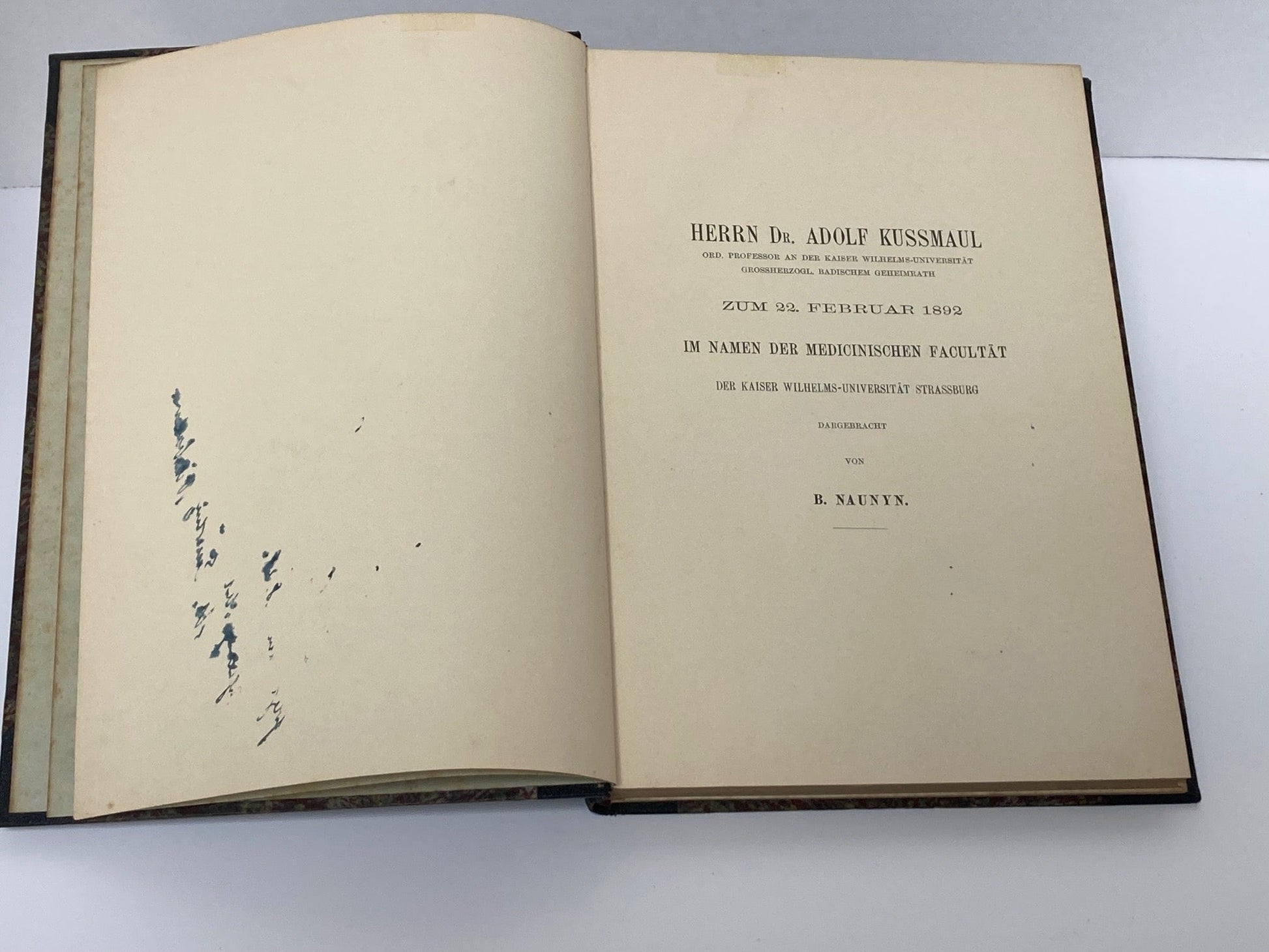 Klinik der Cholelithiasis, First Edition, 1892,(Gall Stones) - Room Four