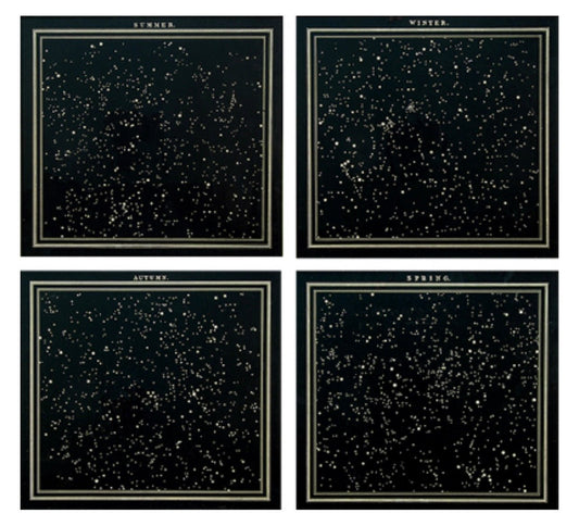 Middletons Celestial Star Chart Atlas 1850 - Room Four