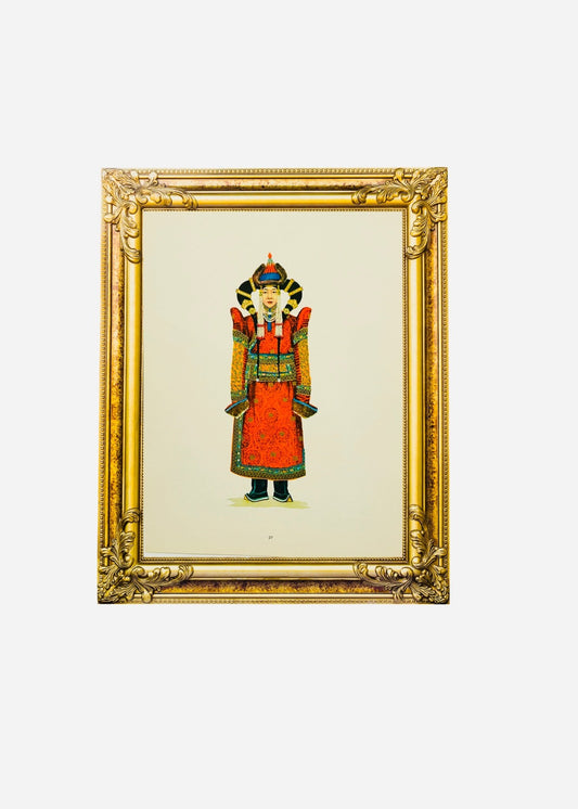 Mongolian Costumes Folio Wall Art - Room Four