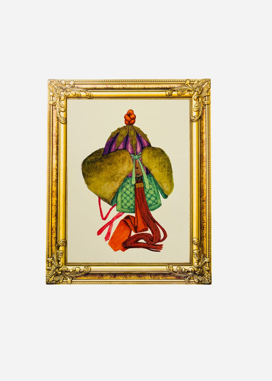 Mongolian Costumes Folio Wall Art - Room Four