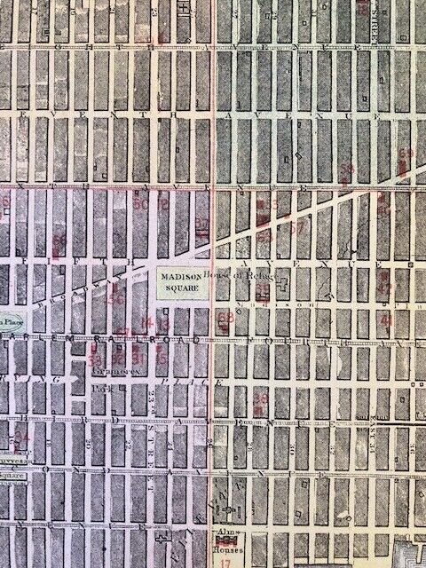 New York (Map) 1883 - Room Four