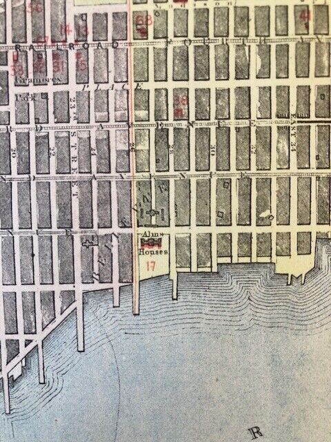 New York (Map) 1883 - Room Four