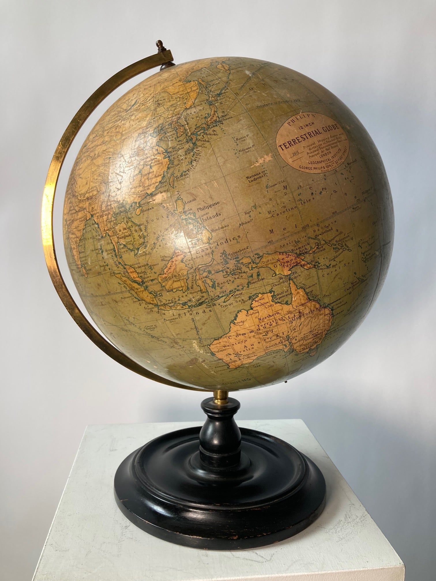 Philips' 12 Inch Terrestrial Globe - Room Four