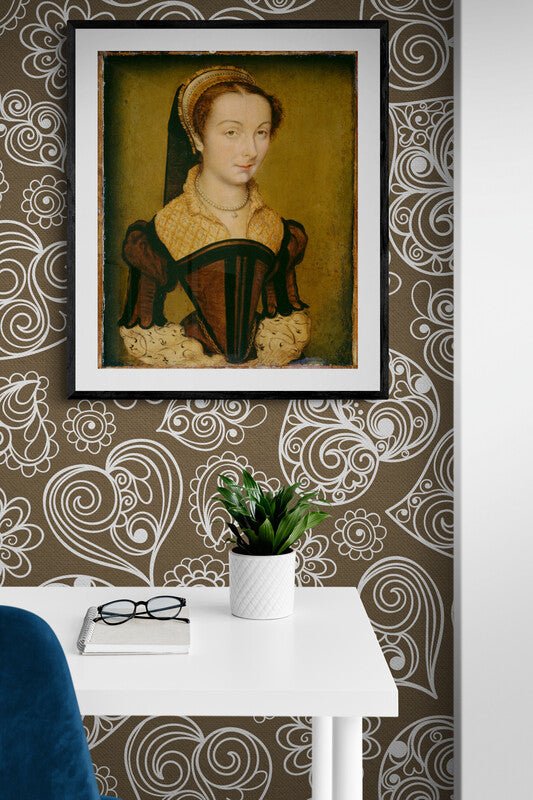 Portrait Louise De Halluin, c.1555 - Room Four